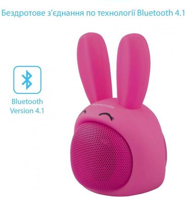 Портативна акустика Promate Bunny Pink (bunny.pink)