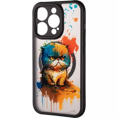Чохол Gelius Print Case UV (Magsafe) for iPhone 14 Pro Max Fluffy Cat