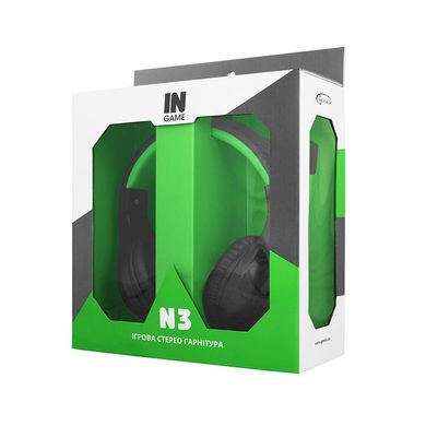 Навушники Gemix N3 Black/Green