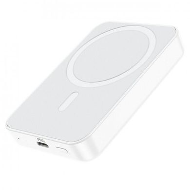 Внешний аккумулятор BOROFONE BJ25 Reach PD20W magnetic wireless fast charging (8000mAh) White