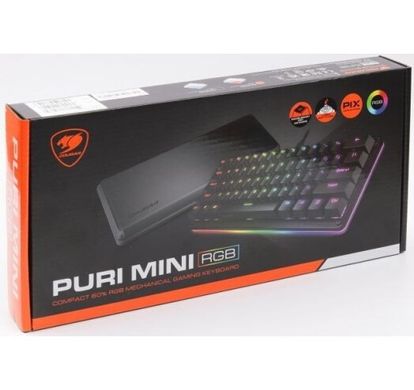 Клавіатура ігрова Cougar Puri Mini RGB USB