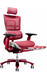 Офісне крісло GT Racer X-815L White/Red (W-52)