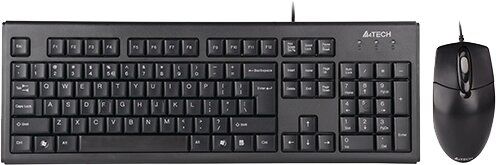 Комплект (клавіатура, мишка) A4Tech KR-8372 Black