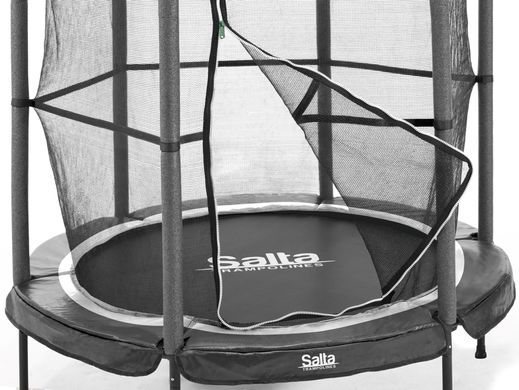 Батут Salta Junior trampoline круглий 140 см Black (5426A)