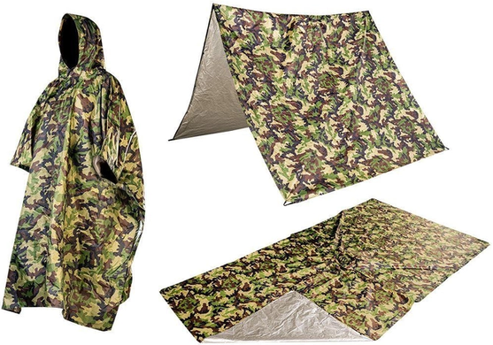 Дощовик-тент 3в1 Neo Tools Camo (63-132)