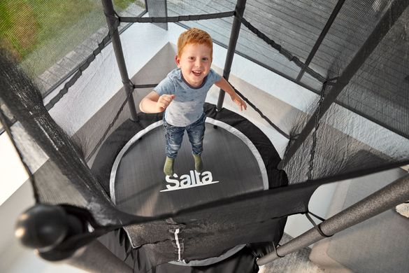 Батут Salta Junior trampoline круглий 140 см Black (5426A)