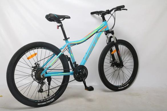 Велосипед Forte Vesta (жіночий)  рама 16" колесо 26" Синьо-жовтий (117119)