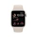 Apple Watch SE 2 GPS 40mm Starlight Aluminium with Starlight Sport Band - M/L MNT63