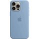 Чохол Apple Silicone Case with MagSafe для iPhone 15 Pro Max Winter Blue (MT1Y3)