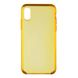 Чохол ArmorStandart Clear Case для Apple iPhone XS Max Yellow (ARM54941)