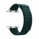 Ремінець ArmorStandart Apple Leather Loop Band for Apple Watch 42mm/44mm Forest Green