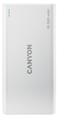 Универсальная мобильная батарея Canyon CNE-CPB1008W White