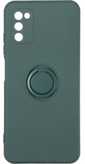 Чохол Gelius Ring Holder Case for Samsung A032 (A03 Core) Dark Green