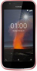 Смартфон Nokia 1 Dual Sim Warm Red (11FRTR01A06)