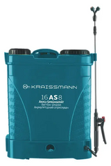 Акумуляторний електричний обприскувач Kraissmann 16 AS 8