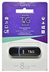 Флешка USB 8GB T&G 012 Classic Series Black (TG012-8GBBK)