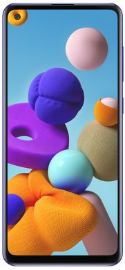 Смартфон Samsung Galaxy A21s 3/32GB Blue (SM-A217FZBNSEK)