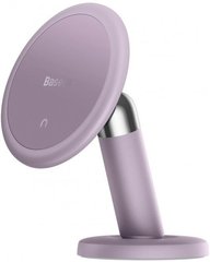 Автомобільне кріплення для смартфона Baseus Magnetic (Клейка стрічка) Purple