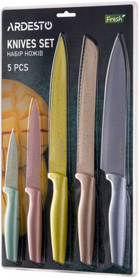 Набір ножів Ardesto Fresh, 5 предметів (AR2105FR)