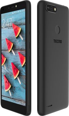 Смартфон TECNO POP 2F (B1G) 1/16GB Midnight Black (4895180765995)