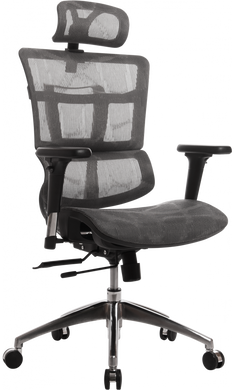 Офісне крісло для керівника GT Racer B-237A Gray