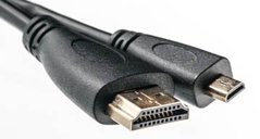 Відео кабель PowerPlant HDMI - micro HDMI, 0.5м, позолочені конектори, 1.3V