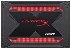 SSD-накопичувач 240GB Kingston HyperX Fury RGB 2.5" SATAIII 3D TLC (SHFR200B/240G) Upgrade Kit