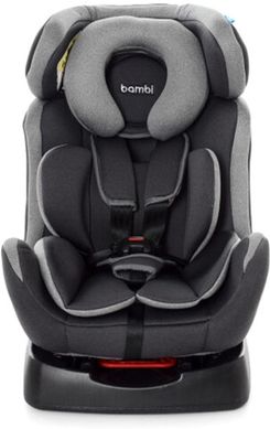 Дитяче автокрісло Bambi M 3678 Silver Grey