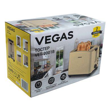 Тостер Vegas VET-2001B
