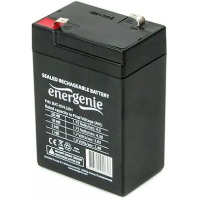 Аккумуляторная батарея EnerGenie 6В 4.5Aч (BAT-6V4.5AH)