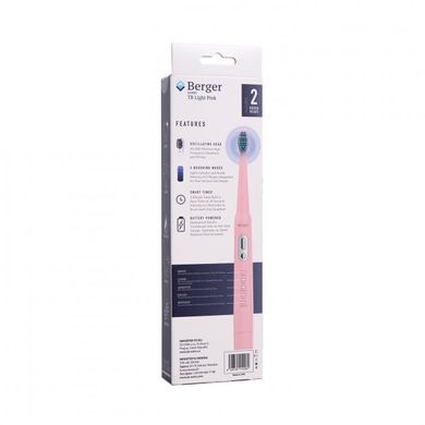 Електрична зубна щітка Berger TB Light Pink