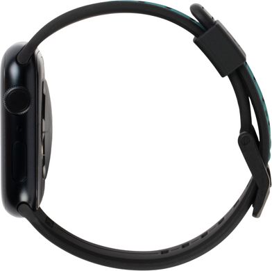 Ремешок UAG для Apple Watch 45/44/42 Torquay Black-Turquoise (194112R1405D)