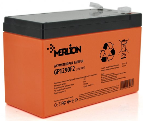 Акумулятор для ДБЖ Merlion 12V 9AH Orange (GP1290F2PREMIUM/02991)