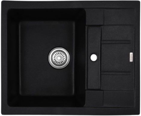 Кухонна мийка Haiba HB8210-G226 Black 620x500x200 HB0983