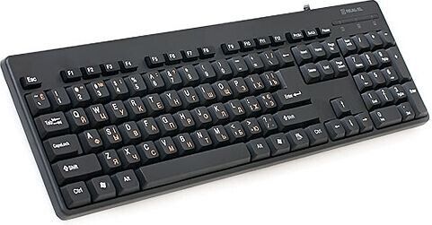 Клавіатура Real-El Standard 502 Black