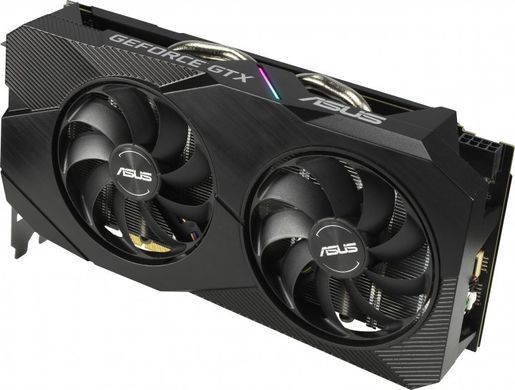 Видеокарта Asus GeForce GTX 1660 Super 6GB GDDR6 Dual Evo OC (DUAL-GTX1660S-O6G-EVO)
