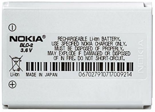 АКБ н/о Nokia BLC-2 (3310)