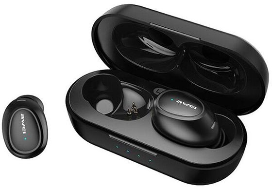 Наушники Awei T16 TWS Bluetooth Earphones Black