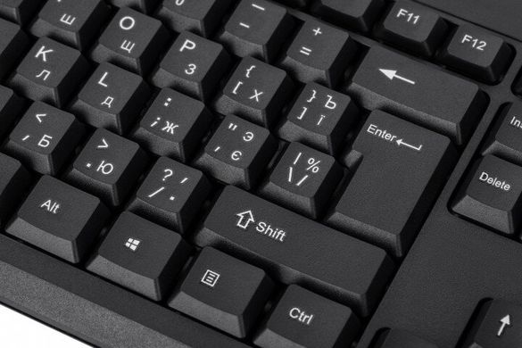 Клавіатура 2E KS108 Slim (2E-KS108UB) Black