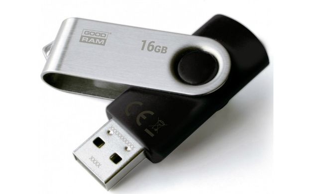 Флешка GOODRAM UTS2 Twister 16GB USB 2.0 Black (UTS2-0160K0R11)