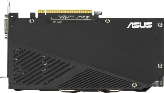 Видеокарта Asus GeForce GTX 1660 Super 6GB GDDR6 Dual Evo OC (DUAL-GTX1660S-O6G-EVO)