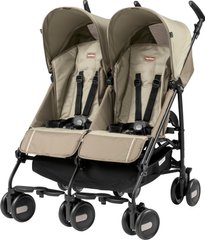 Детская коляска Peg-Perego Pliko Mini Twin Class Beige (8005475391600) (IP04280000SU36SU56)