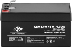 Акумулятор для ДБЖ LogicPower LPM 12 - 1,3 AH (4131)