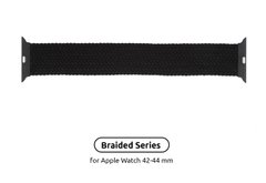 Ремінець ArmorStandart Braided Solo Loop для Apple Watch 42mm / 44mm Charcoal Size 10 (172 mm) (ARM58074)