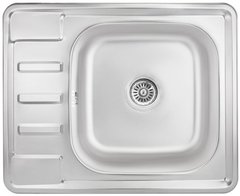 Кухонна мийка Lidz 6950 Micro Decor 0,8 мм (LIDZ6350MDEC)