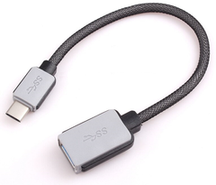 Адаптер-перехідник USB Type-C - USB (OTG) OEM (S0679)
