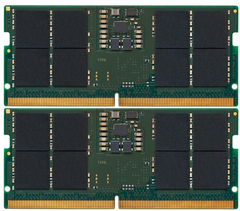 Оперативна пам'ять Kingston 32 GB (2x16GB) SO-DIMM DDR5 4800 MHz (KVR48S40BS8K2-32)