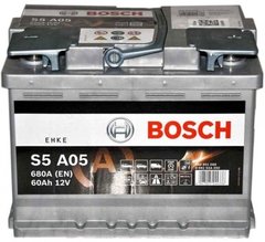 Автомобильный аккумулятор Bosch 60А 0092S5A050