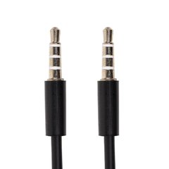 Аудио кабель PowerPlant mini jack 3.5 мм 4 pin M-M, 1.2 м