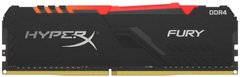 Оперативная память HyperX DDR4-3000 16384MB PC4-24000 Fury RGB Black (HX430C15FB3A/16)